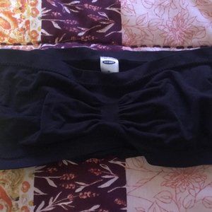 Black Bandeau Bra new condition